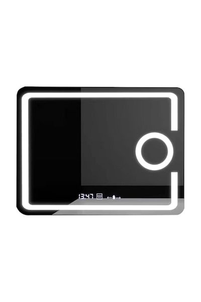 OPTIM DEKO Oglindă de baie LED premium 80 mm x 60 mm