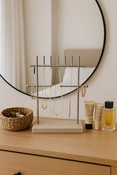 DAMLORA Marble High Quality Jewelry Stand