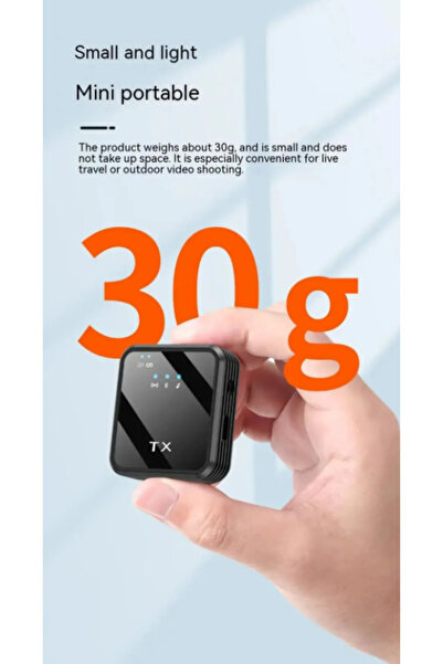 Datastar Kablosuz Yaka Mikrofonu Çiftli Mikrofon TYPE-C/Lightning Portlu Röportaj