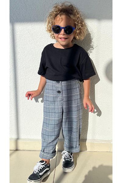 favorimkids Summer Striped Cotton Bottom Top Set