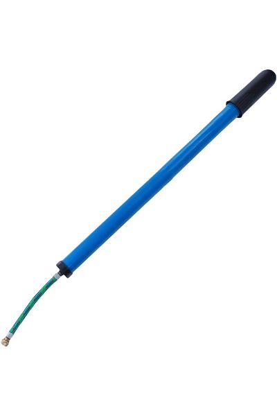 flores Bicycle hand pump, universal, blue, 400 mm