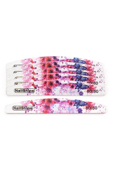 choice2 6 قطع من مبرد الأظافر Grit80، 6 قطع من مبرد الأظافر السميك، ورق صنفرة...