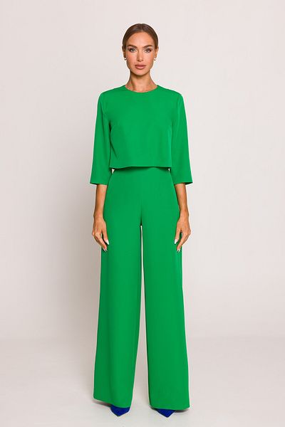 Made of Emotion Jumpsuit with a double-layered top and wide legs