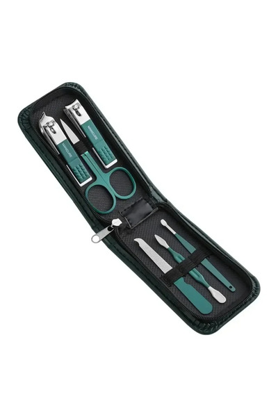 Choice مجموعة مقصات أظافر منزلية فاخرة للرجال والنساء مكونة من 6 قطع، مقصات أظافر خاصة للعناية بالأظافر والجمال