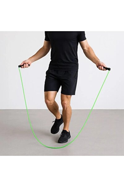 Liveup Jump Rope Green with Black Handles 2.75m