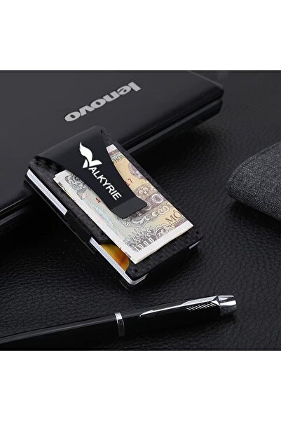 valkyrie Μεταλλικό αλουμίνιο με προστασία RFID 20 Χωρητικότητα κάρτας Λεπτή ελαφριά θήκη κάρτας από άνθρακα