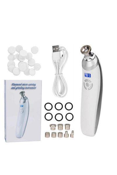 Choice Handheld Diamond Microdermabrasion Machine Blackhead Removal Facial Skin Care Beauty Device Diamo...