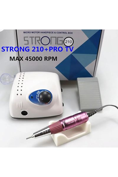 choice2 light yellow Strong 210 Pro IV Nail Drill 65W 45000 Machine Cutters Manicure Electric Nail Drill Mil