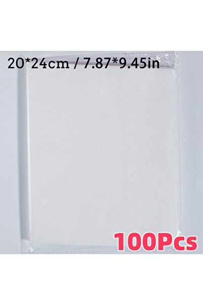 Choice TR53-1 (100 قطعة) 100/300/500 قطعة ورق فلتر فراغ لفن الأظافر 20 × 24 سم مقاوم للغبار قابل للاستخدام مرة واحدة وقابل للاستبدال والتنظيف