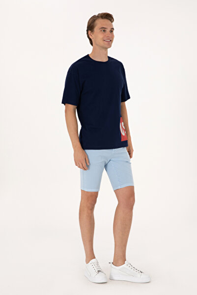 U.S. Polo Assn. Erkek Açık Mavi Dokuma Şort 50299183-VR003