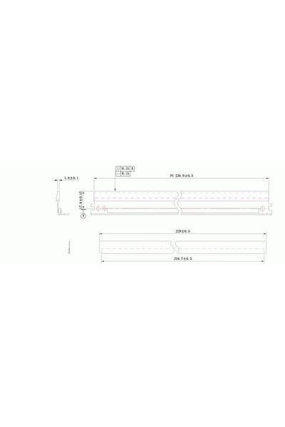 Europrint HPC CP3525 WB DC Select (KRK-LP182P) Wiper blade