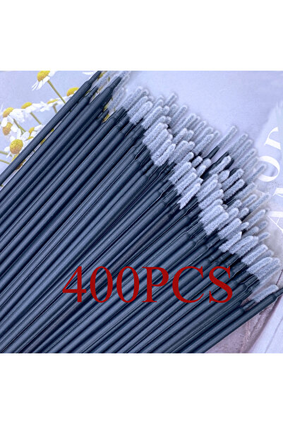 Choice1 400 قطعة سوداء 100/400 قطعة فرشاة صغيرة للاستخدام مرة واحدة لإزالة الرموش وفرشاة صغيرة وعصي ماسكارا