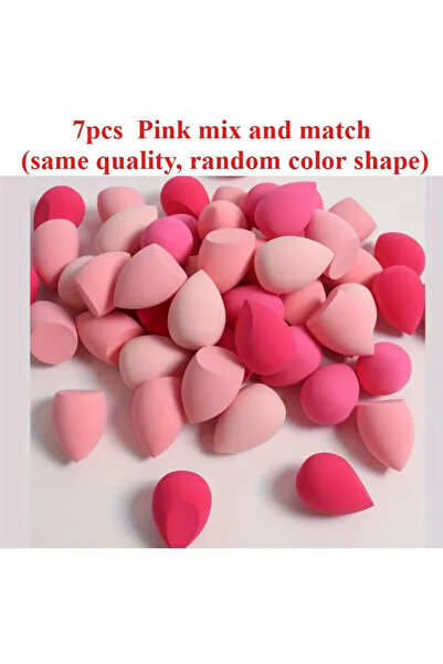 Choice3 مجموعة إسفنجات مكياج مكونة من 7 قطع DFP-1، مكونة من 4/7/18 قطعة، مناس...