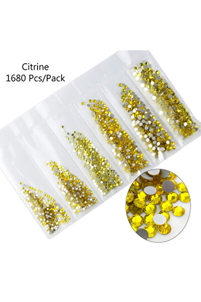 Choice أحجار الراين الزجاجية متعددة الأحجام من حجر السترين لتزيين الأظافر، كر...