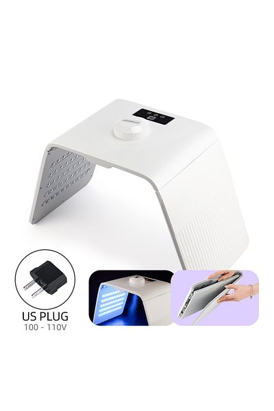 Choice US PLUG (100-110V) Foreverlily 7 Colors LED Photon Machine Skin Moisturizing Face Humidifier Nano Sp