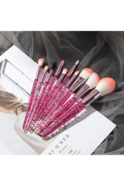 choice2 C715-Pink 10PCS 10PCS Makeup Brush Set Professional Super soft detail...