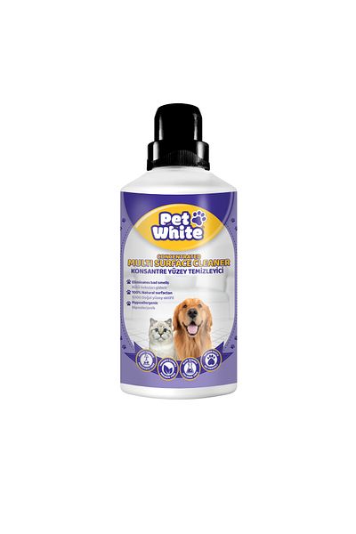 Pet White Solutie pentru pardoseala sigura pentru caini si pisici Pet White 1000 ml