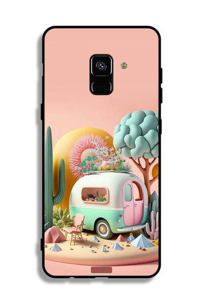 Tolwak غطاء حماية لهاتف Samsung Galaxy A8 Plus (2018) - Senercy Art