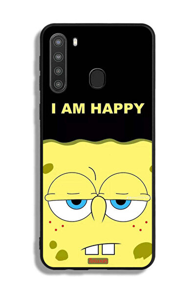 Tolwak غطاء حماية لهاتف سامسونج جالكسي A21 - أنا سعيد