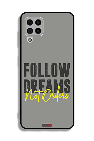 Tolwak غطاء حماية لهاتف سامسونج جالكسي A22 4G اتبع الأحلام وليس الأوامر