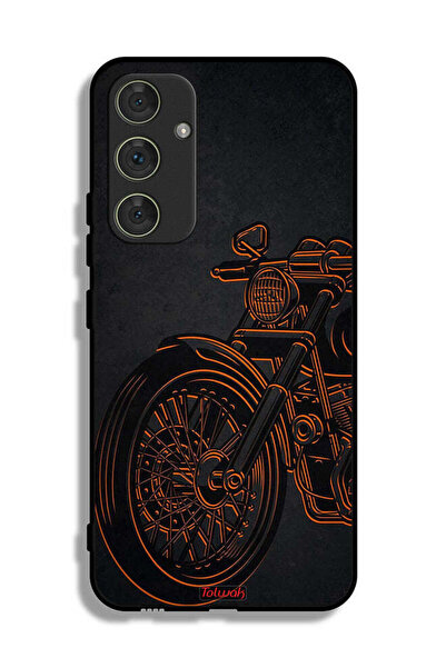 Tolwak غطاء حماية لهاتف سامسونج جالاكسي A54 5G بتصميم دراجة كلاسيكية