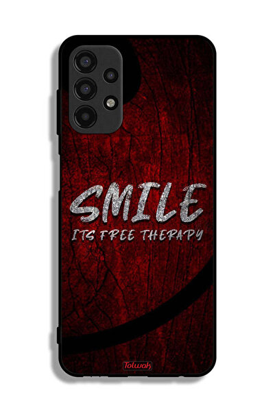 Tolwak Samsung Galaxy A13 4G Protective Case Cover Smile Its Free Therapy