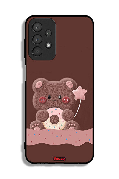 Tolwak غطاء واقي لغطاء حماية سامسونج جالاكسي A23 من دونات الدب
