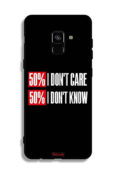 Tolwak غطاء حماية لهاتف Samsung Galaxy A8 Plus (2018) لا يهمني