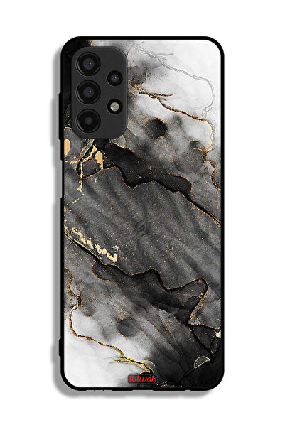 Tolwak غطاء حماية لهاتف سامسونج جالاكسي A13 4G بلون رخامي لامع