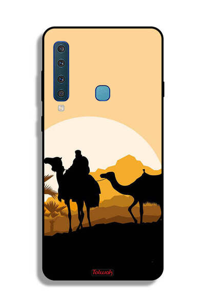 Tolwak غطاء حماية لهاتف سامسونج جالكسي A9 (2018) برسومات جمال في الصحراء