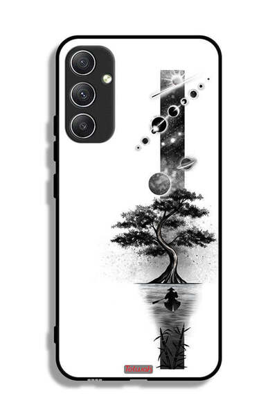 Tolwak Samsung Galaxy A34 5G Protective Case Cover Earth Space Art