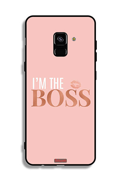 Tolwak غطاء حماية لهاتف Samsung Galaxy A8 Plus (2018) مطبوع عليه عبارة "أنا ا...