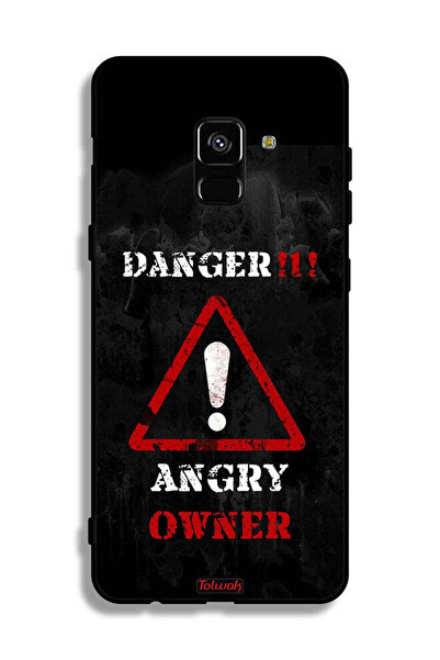 Tolwak غطاء حماية لهاتف Samsung Galaxy A8 Plus (2018) - مالك غاضب