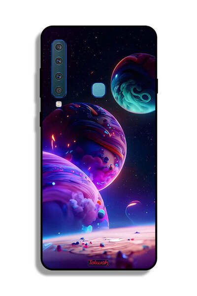 Tolwak غطاء حماية لهاتف Samsung Galaxy A9 (2018) بنمط كوكبي
