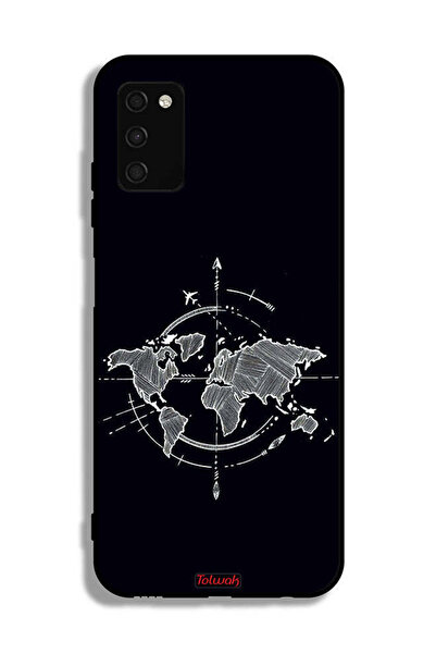 Tolwak غطاء حماية لهاتف سامسونج جالكسي A02s بتصميم فن البوصلة