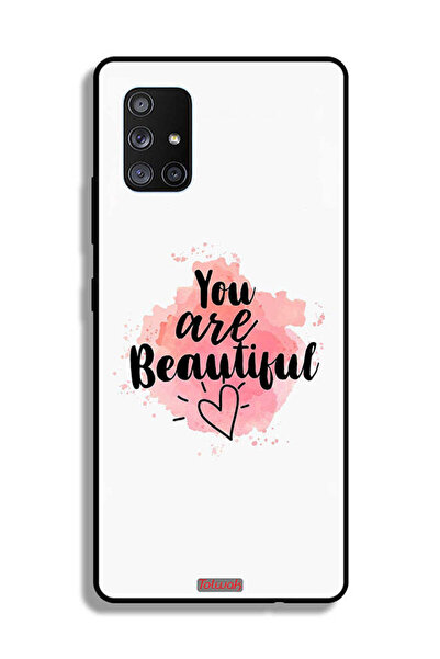 Tolwak غطاء حماية لهاتف سامسونج جالكسي A71 5G "أنتِ جميلة"