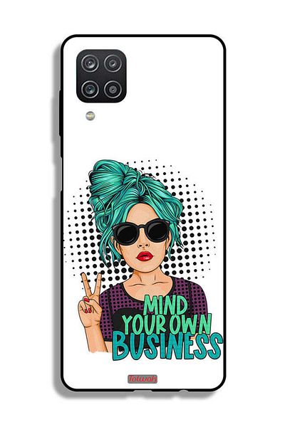 Tolwak غطاء حماية لهاتف Samsung Galaxy A12 - اهتم بشؤونك الخاصة
