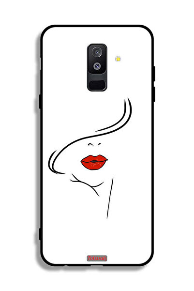 Tolwak سامسونج جالاكسي A6 بلس (2018) غطاء واقي لوجه فتاة سامسونج جالاكسي A6 ب...