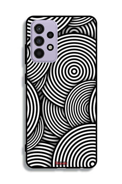 Tolwak غطاء حماية لهاتف سامسونج جالاكسي A52s 5G بنمط دوائر وهمية