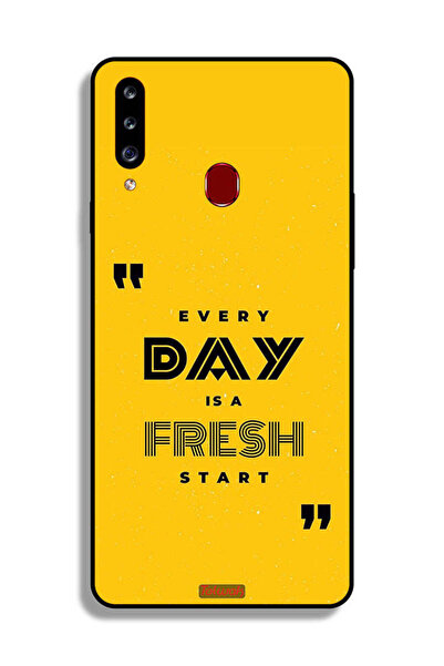 Tolwak غطاء حماية لهاتف سامسونج جالكسي A20s - كل يوم هو بداية جديدة