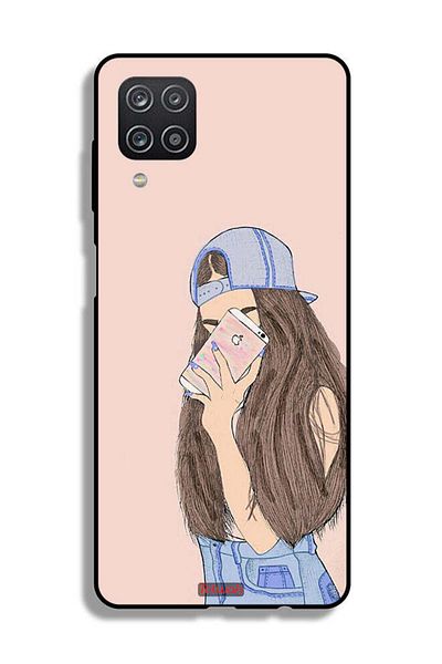 Tolwak غطاء حماية لهاتف Samsung Galaxy A12 لالتقاط صور سيلفي
