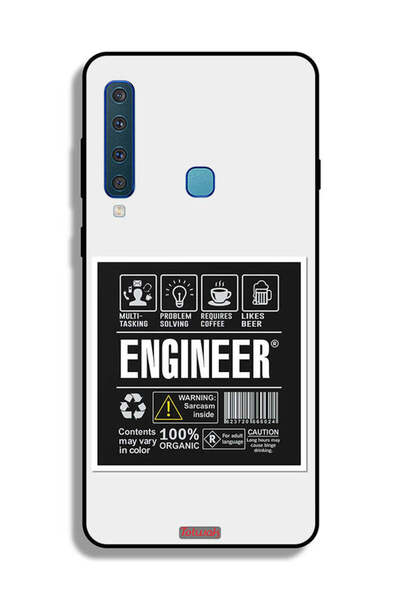 Tolwak غطاء حماية لهاتف Samsung Galaxy A9 (2018) - ملصق المهندس