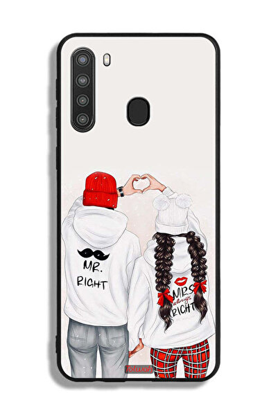 Tolwak غطاء حماية لهاتف Samsung Galaxy A21 - يمين ويمين دائمًا