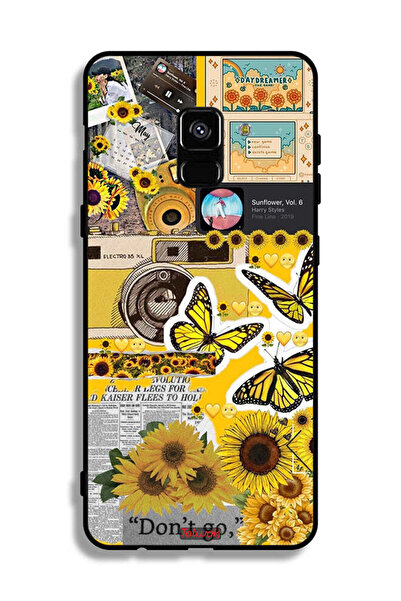 Tolwak غطاء حماية لهاتف Samsung Galaxy A8 Plus (2018) مع اقتباسات وملصقات