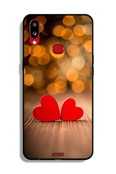 Tolwak Samsung Galaxy A10s Protective Case Cover Two Beautiful Hearts