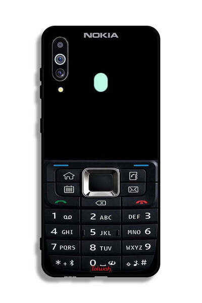 Tolwak غطاء حماية لهاتف Samsung Galaxy A60 بنمط هاتف قديم
