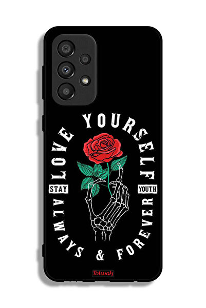 Tolwak Samsung Galaxy A33 5G Protective Case Cover Love Yourself Always
