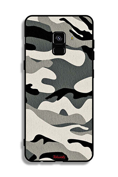 Tolwak غطاء حماية مموه لهاتف Samsung Galaxy A8 Plus (2018)