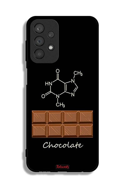 Tolwak غطاء حماية من سامسونج جالكسي A23 - لون شوكولاتة