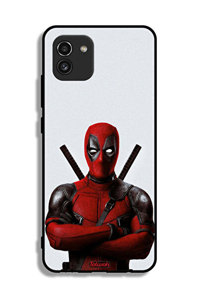 Tolwak غطاء واقي لغطاء حماية سامسونج جالاكسي A03 غطاء حماية ديدبول